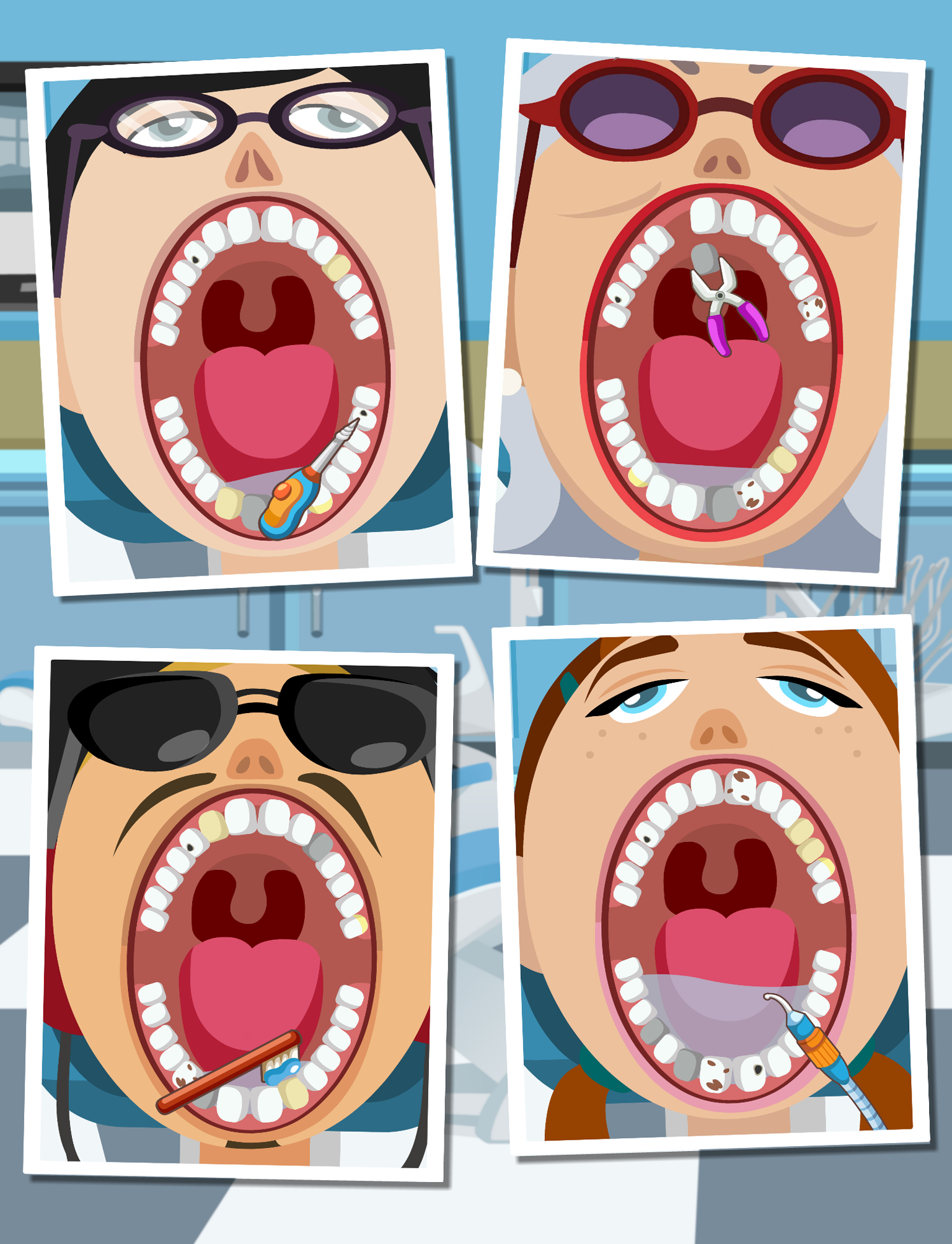 Happy Dentist – Hospital game for kids