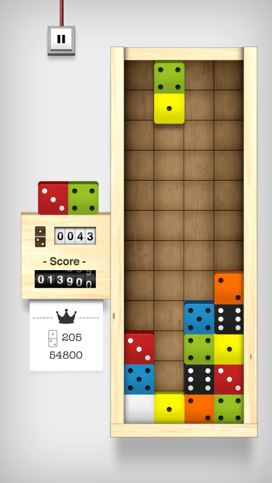 #1. Domino Drop (iOS) 由: Vitalii Zlotskii