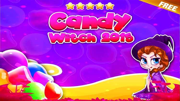 Candy Witch 2'015 - fruit bubble's jam in match-3 crazy kitchen game free