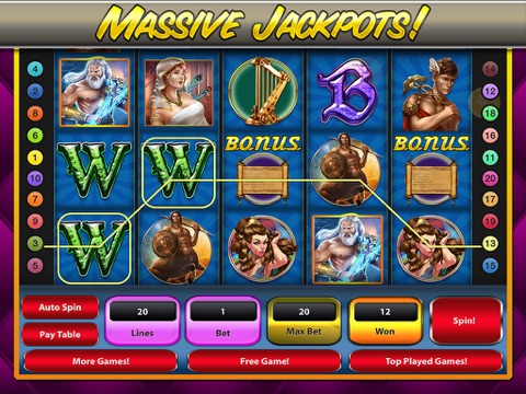Screenshot #6 pour A dieux grecs Machines à sous - Zeus Olympe Odyssey Slots