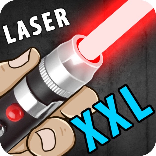 Laser XXL Simulator Joke iOS App