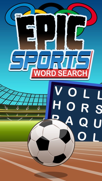 Epic Sports Word Search - giant sporting wordsearch puzzle (ad-free)