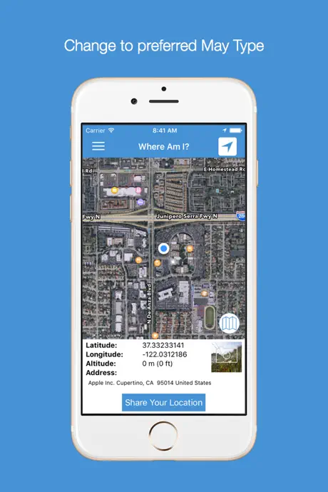 WhereAmI : Share My Location