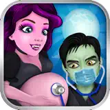 Monster Mommy's Newborn Baby Doctor - my new girl salon & pregnancy make-up games for kids 2 - App Icon