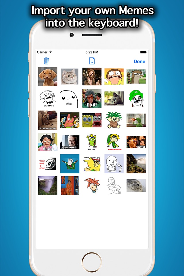 MemeBoard - Rage Faces, Memes, Stickers And Emoji Keyboard screenshot 4