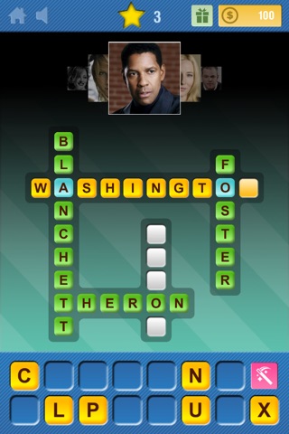 Crosswords & Pics - Actors Edition screenshot 2