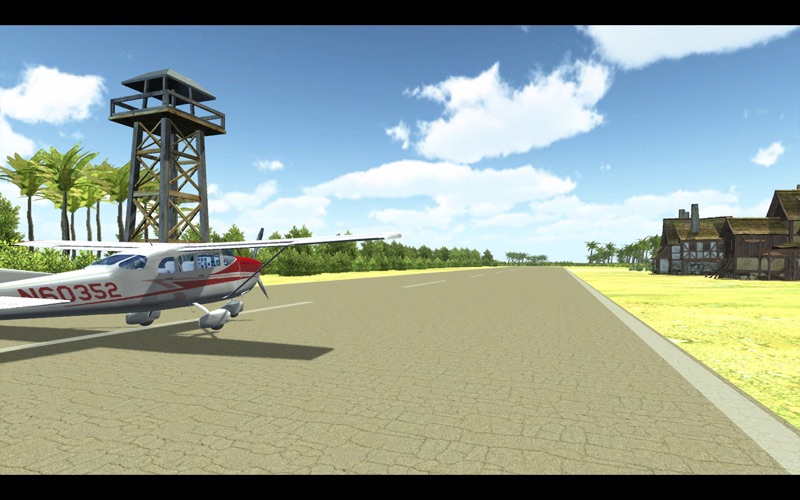 Screenshot #1 pour Island Flight Simulator