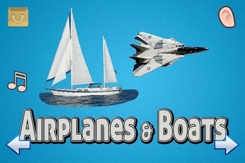 Airplanes and Boats- Learning Baby screenshot 2