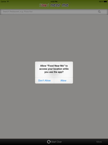 Screenshot #6 pour FoodNearMe