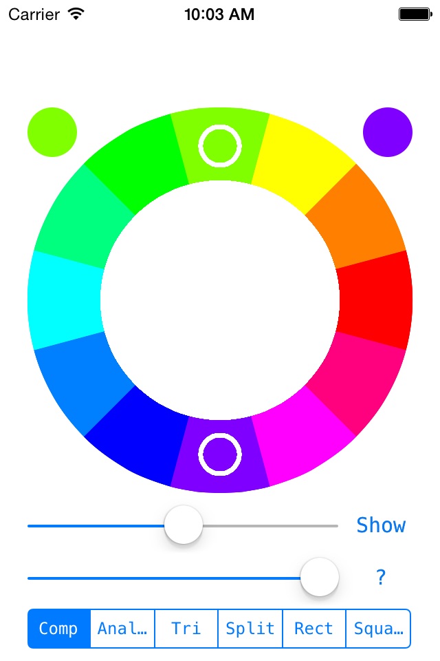 iPhone screenshot