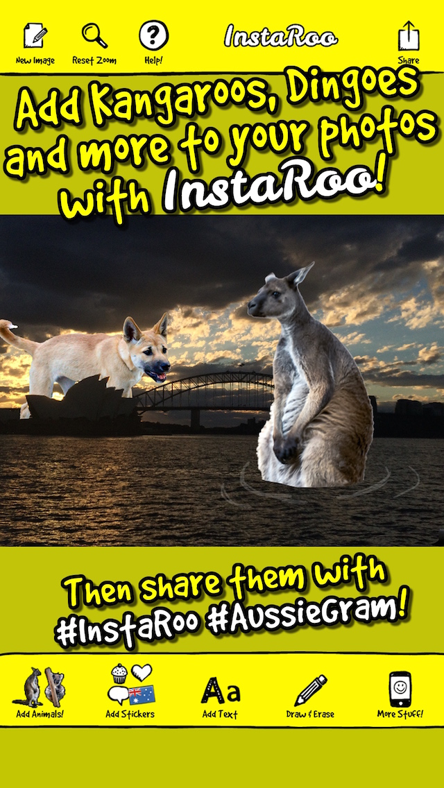 InstaRoo - Show Your Australian Side With An AussieGram
