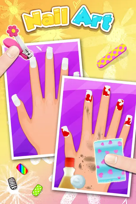 Nail Party Makeover and Nail Salon - girls game