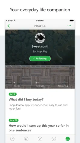 Game screenshot Loopify - Creative Q&A Journal apk