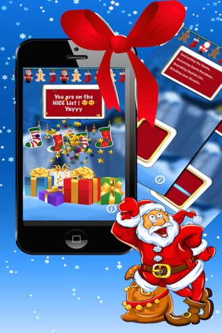 Santa's Nice or Naughty List - Funny Finger Scanner To See Whose Good / Bad for Christmas gift wish screenshot 3