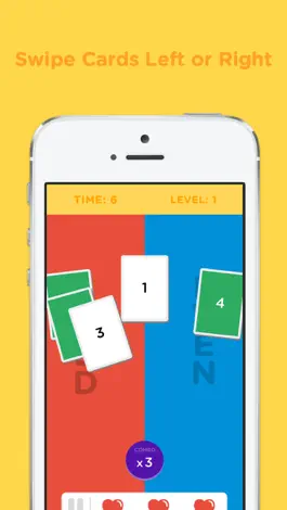 Game screenshot OddSwipe - A minimalistic fast paced logical game where quick thinking is key! mod apk