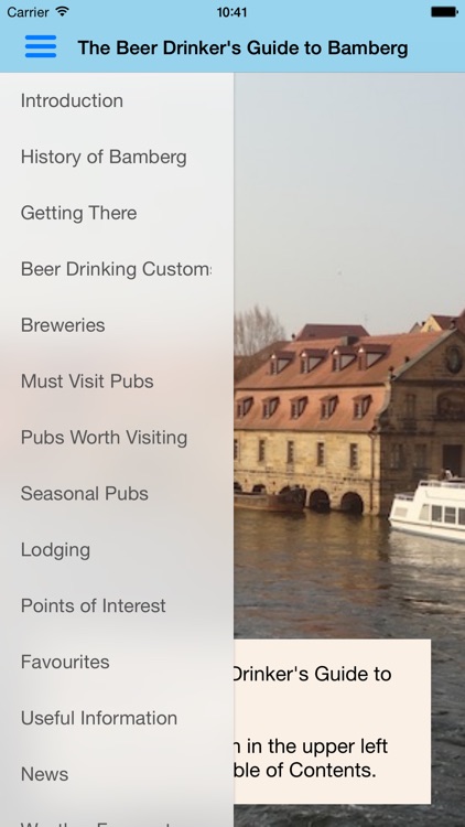 Beer Drinker's Guide to Bamberg