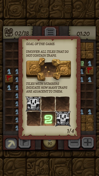 Temple Minesweeper - El Dorado Adventure with Mine Sweeper Gameplay screenshot-3