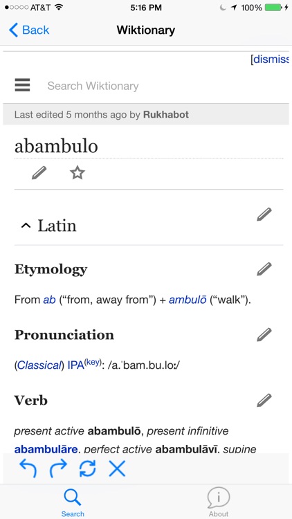 Whitaker's Latin Dictionary