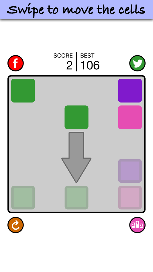 #1. Wipe3 - fit to merge 3 color blocks (iOS) 게시자: 咏武 王