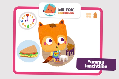 What’s the Time Mr.Fox - Explore daily routines with your toddler screenshot 3