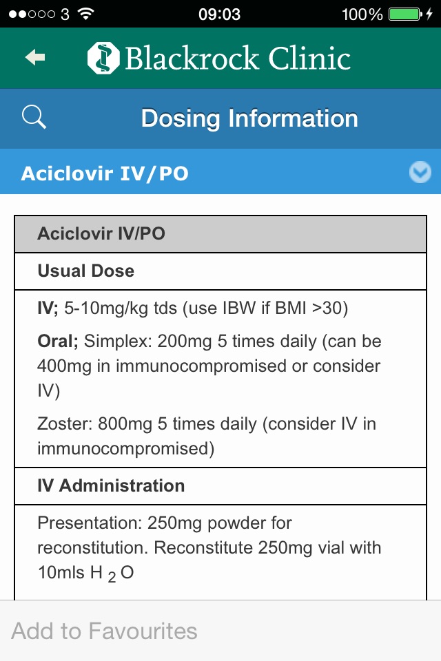 Blackrock Clinic Antimicrobial Guidelines in Adults screenshot 4