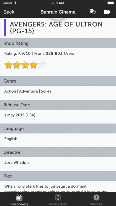 App screenshot