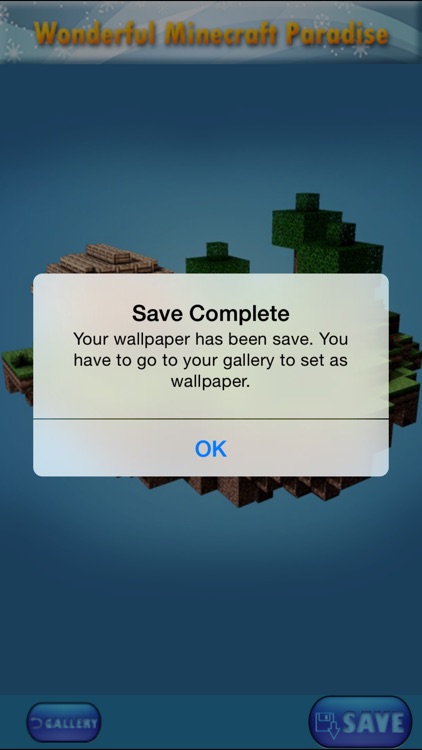 Wonderful Paradise Model Wallpaper for Minecraft