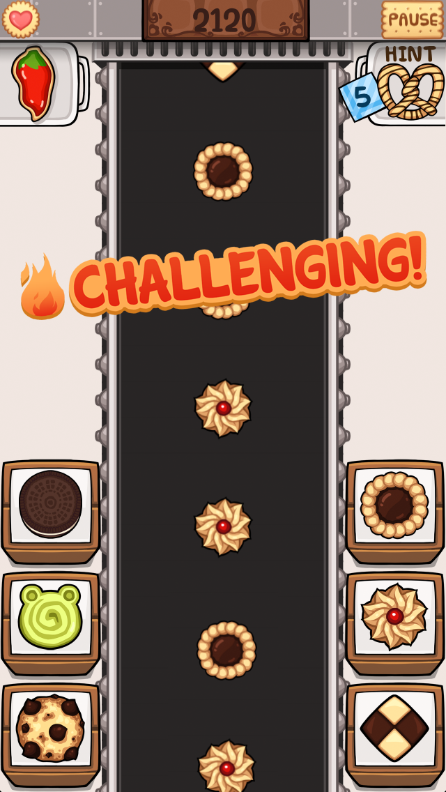 Screenshot #2 pour Cookie Factory Packing - Meilleur Jeu de Biscuits