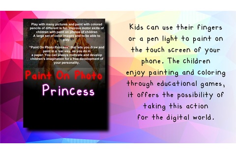 Paint On Photo Princess screenshot 2