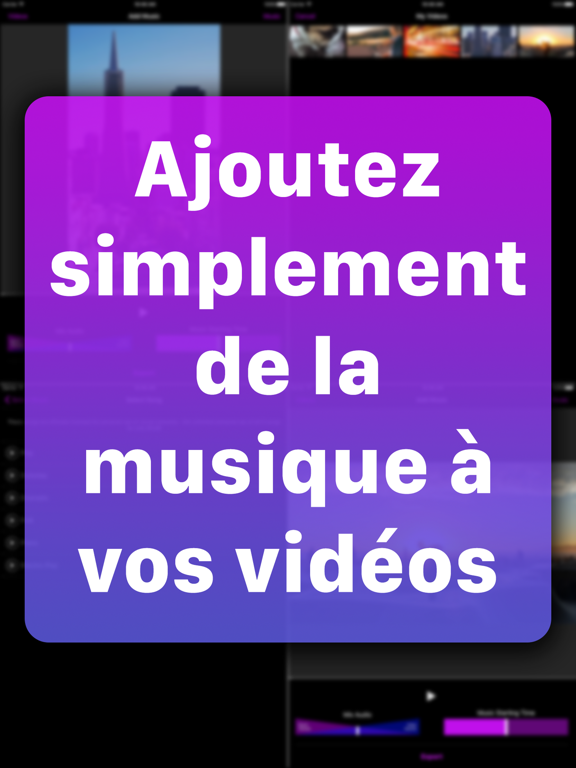 Screenshot #4 pour Ajout de musique sur vidéos