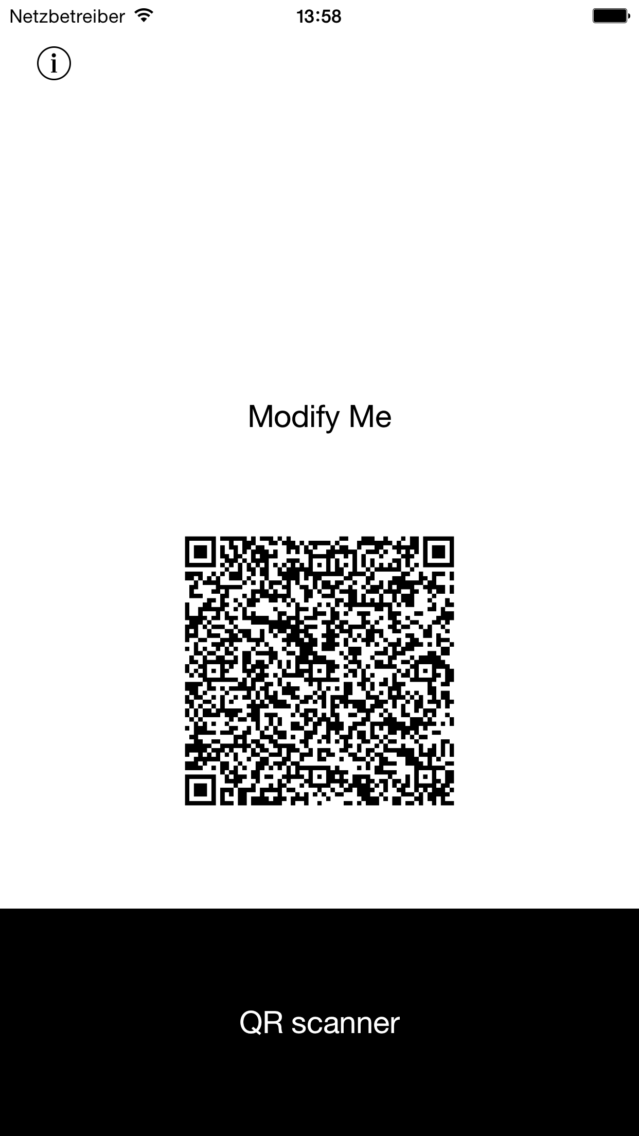 QR me App screenshot 3