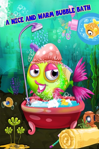 My Baby Fish – Virtual pet care games for kids screenshot 3