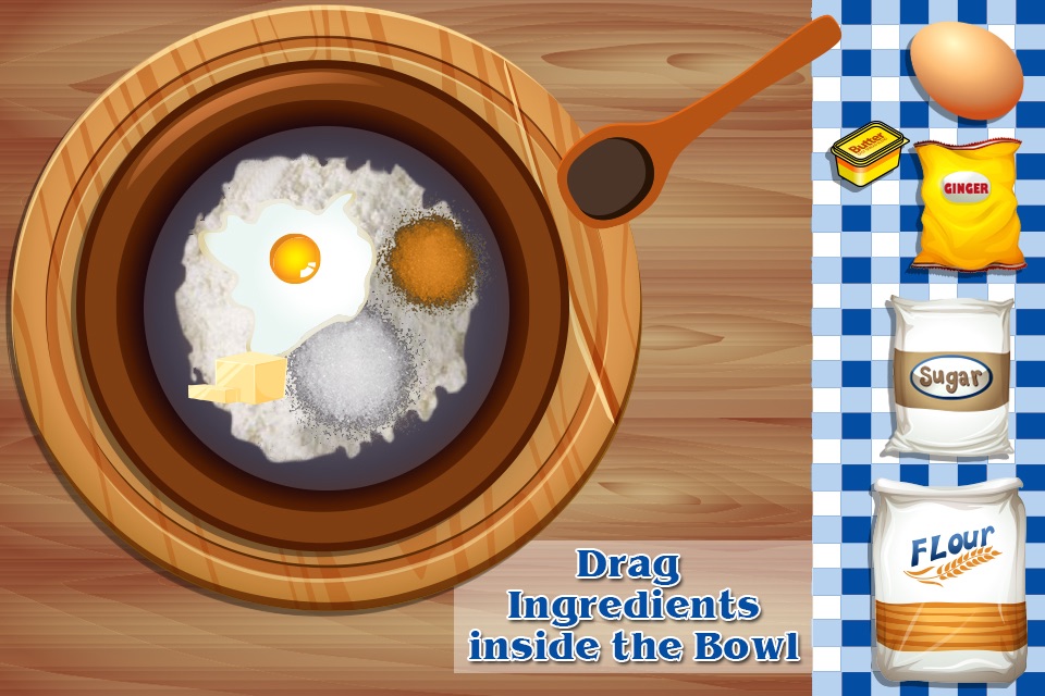 Ginger Bread Maker - Breakfast food cooking and kitchen recipes game screenshot 3