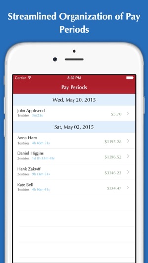 Time Tracker - Hours tracking, Timesheet, Invoice & Billing(圖5)-速報App