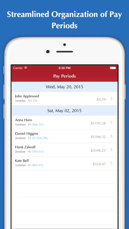 Time Tracker - Hours tracking, Timesheet, Invoice & Billing screenshot-4
