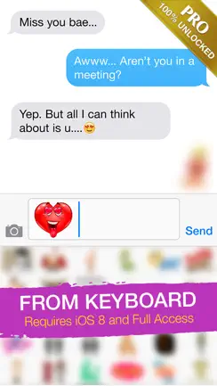 Adult Emoji Icons PRO - Romantic Texting & Flirty Emoticons Message Symbols iPhone image 2