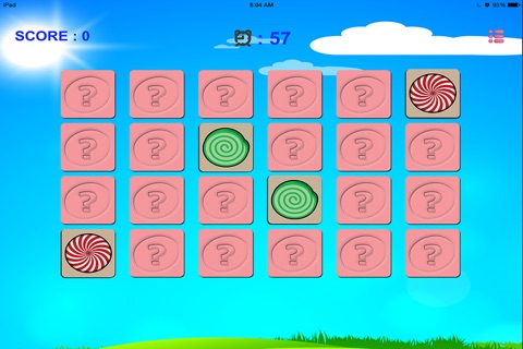 Sweet Candy Match - Lollipops Candies Card Game for Kids, Boys & Girls screenshot 3