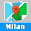 Milan Map offline, BeetleTrip Milano Italia treno subway metro street pass travel guide trip route planner advisor