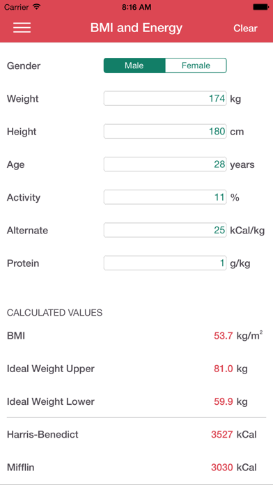 Dietitian's Calculatorのおすすめ画像1