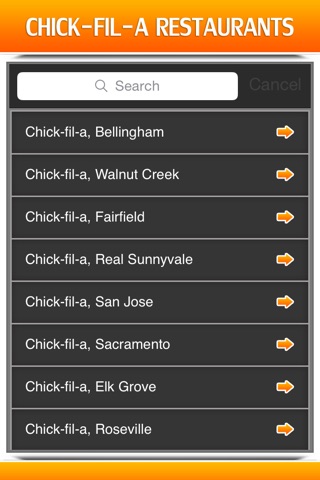 Best App for Chick-fil-A Restaurants Locations screenshot 2