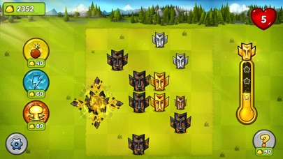 Screenshot #1 pour Tiny Totem Tap- Aztec, Mayan gold chain reaction puzzle game hd