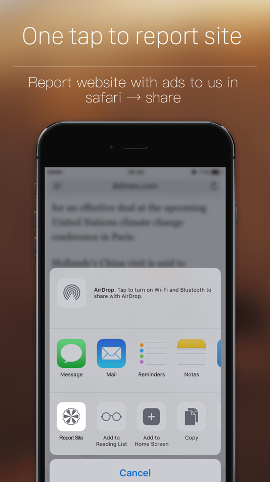 #5. Umbra - Ad Blocker for Safari Browser, Best Free Content & Ads Block Extension (iOS) By: MoboTap Inc.