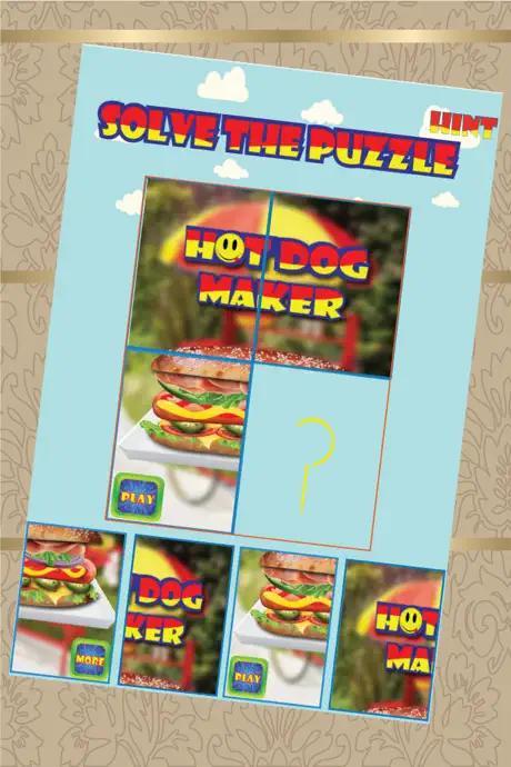 Fabricante de Hot Dog - Chef juego de cocina