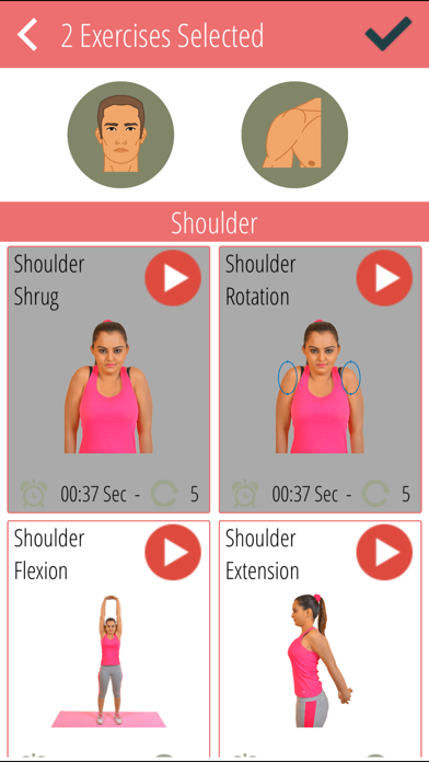 Neck & Shoulders Stretching Exercises Screenshot