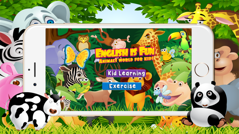 English is Fun Animals World for kids - 1.0.6 - (iOS)