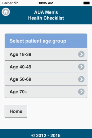 Men's Health Checklist screenshot 2