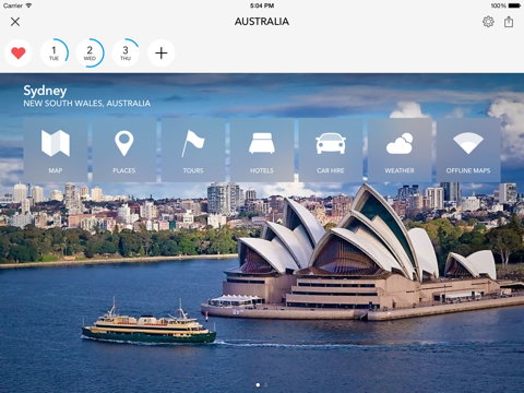 Screenshot #4 pour Australie & Nouvelle-Zélande Planificateur de voyages par Tripomatic, guide de voyage & carte en ligne