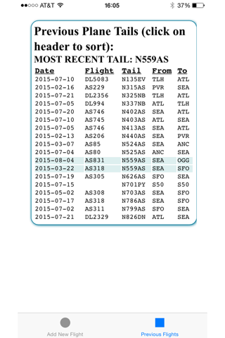 Plane Tail Tracker screenshot 3