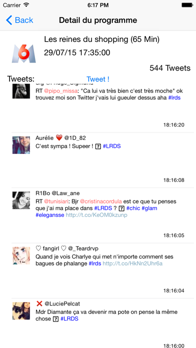 Screenshot #3 pour TvTweet