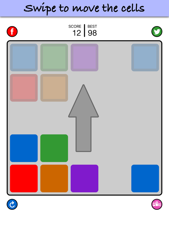 Screenshot #4 pour Wipe3 - fit to merge 3 color blocks